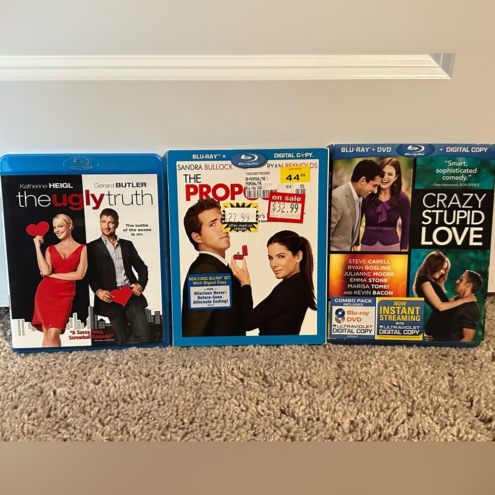 Romantic comedy blu rays